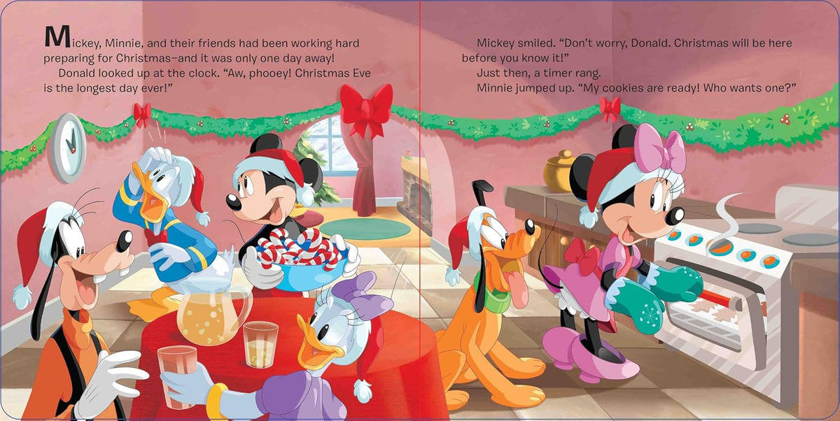 Disney Minnie Saves Christmas Read-Along Storybook & CD