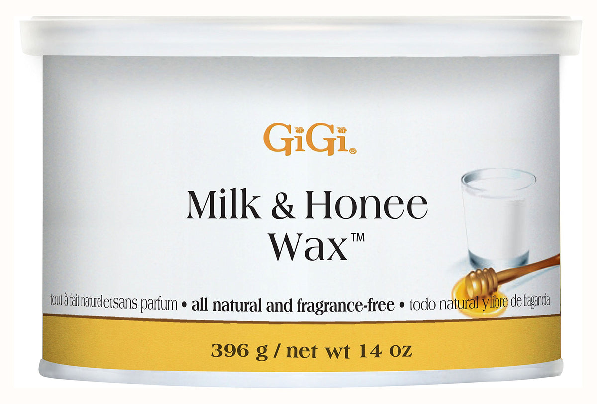 GiGi Milk and Honee hair removal wax 14 oz can