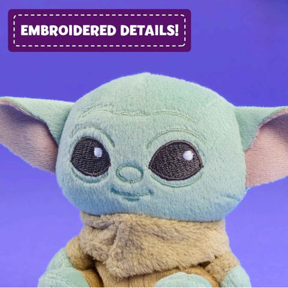 Star Wars Perch'd Grogu Shoulder Plush Toy, 3.75 Inch, for Ages 3 and Up