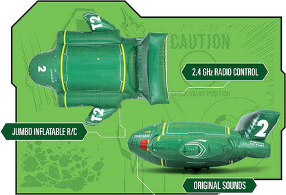 Thunderbirds 2 BTTB001 CiTV Inflatable Thunderbirds Radio Control 30m Range