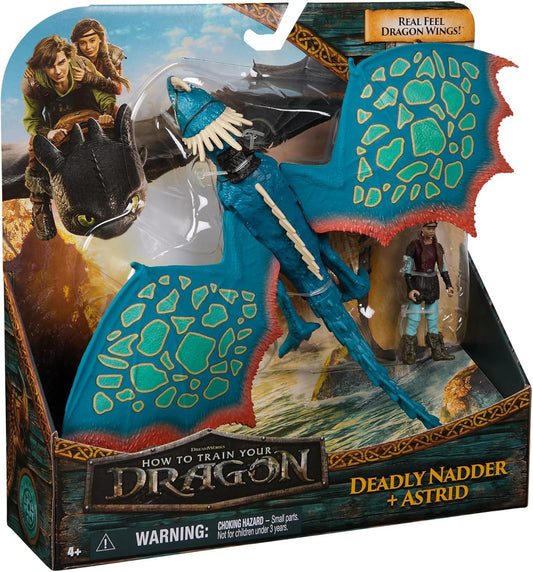 Dragons Deadly Nadder & Astrid Viking Figure Set