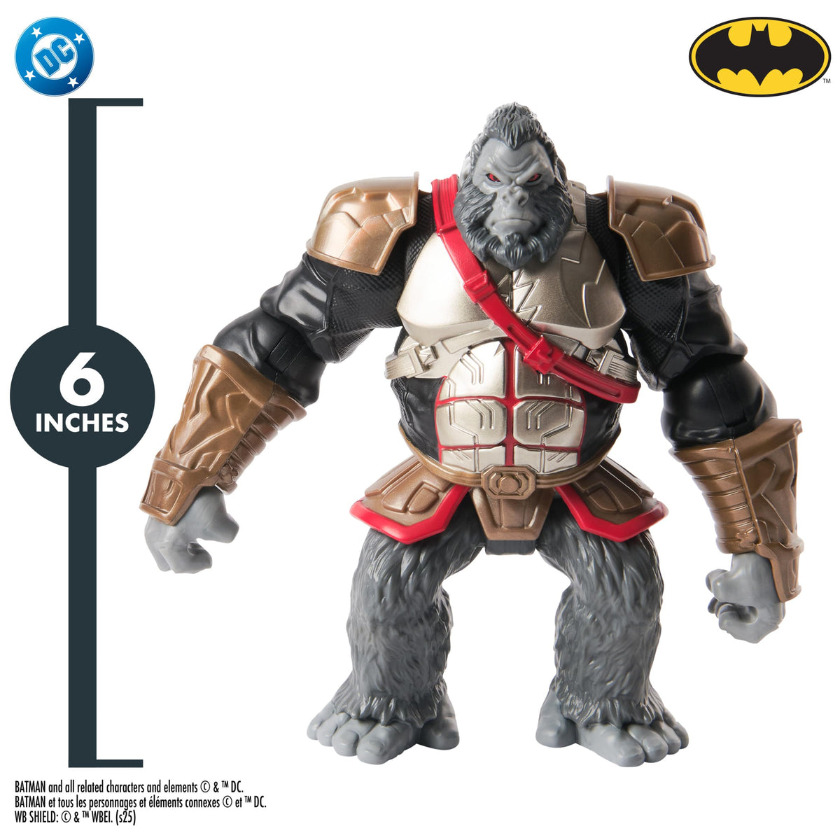 DC Comics Battle Clash Gorilla Grodd Action Figure, 6-Inch