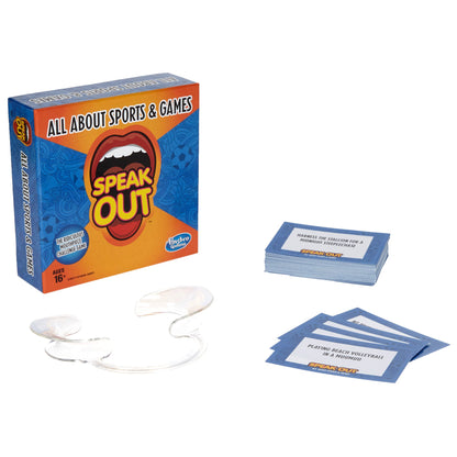 Hasbro Gaming Speak Out Expansion Pack: All About Sports and Games