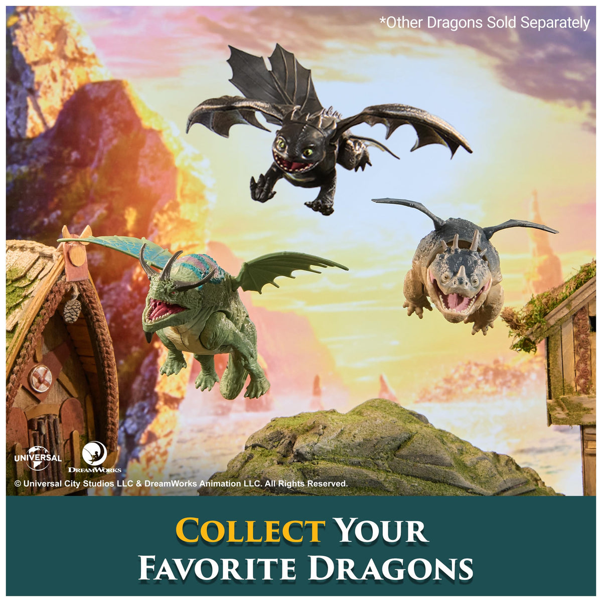 DreamWorks Dragons Blast & Roar Toothless Role Play Mask