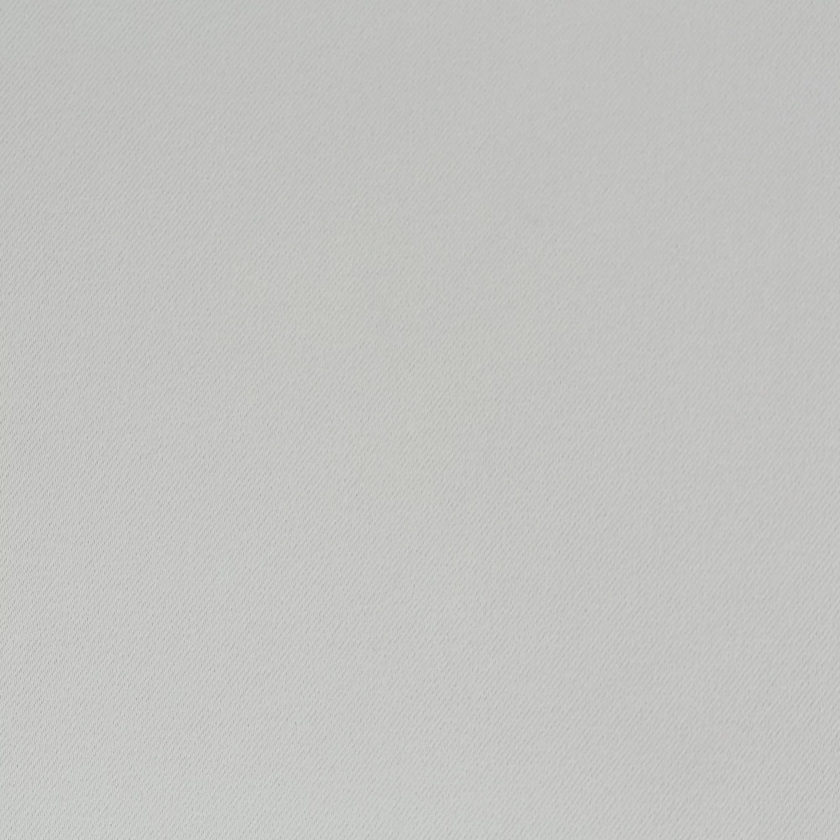 Close-up of the pale grey twill blackout fabric