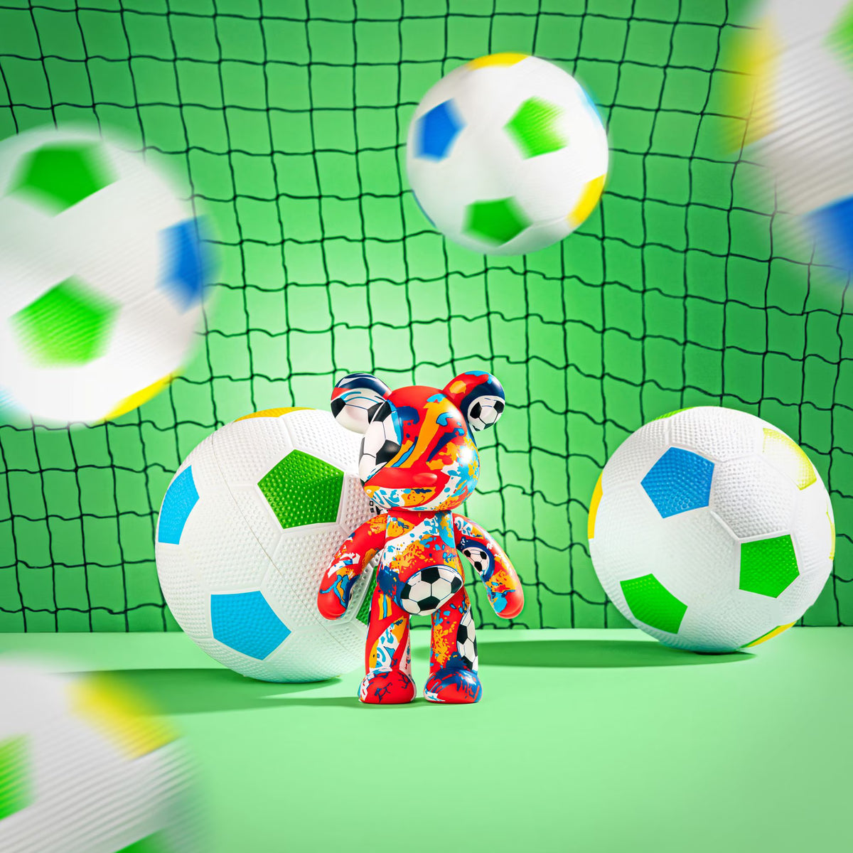 Kuma Paws 9.5" Art Bear - World Cup Edition, Flair