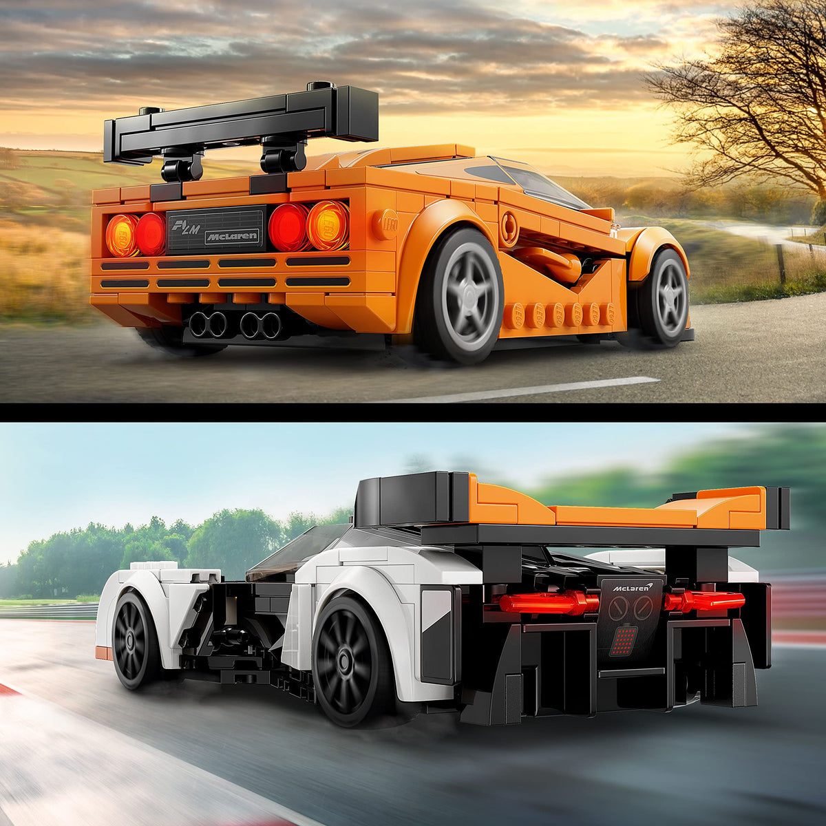 LEGO Speed Champions McLaren Solus GT & McLaren F1 LM 76918