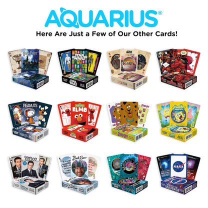 AQUARIUS Jurassic World Playing Cards – Jurassic World Themed Deck of Cards for Your Favorite Card Games - Officially Licensed Jurassic World Merchandise & Collectibles