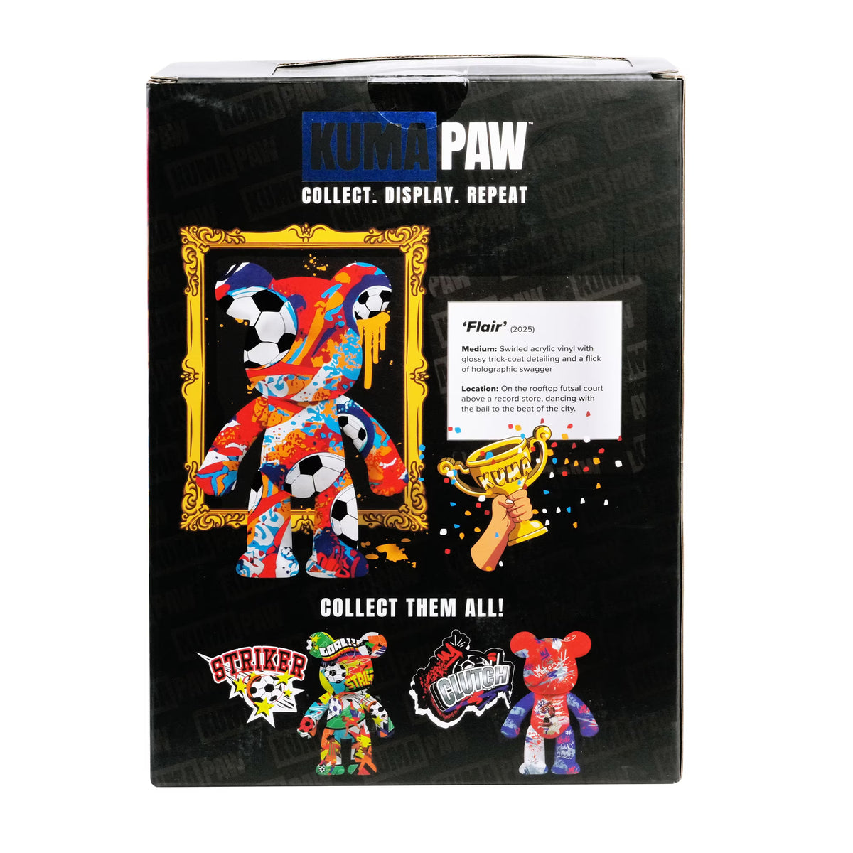 Kuma Paws 9.5" Art Bear - World Cup Edition, Flair