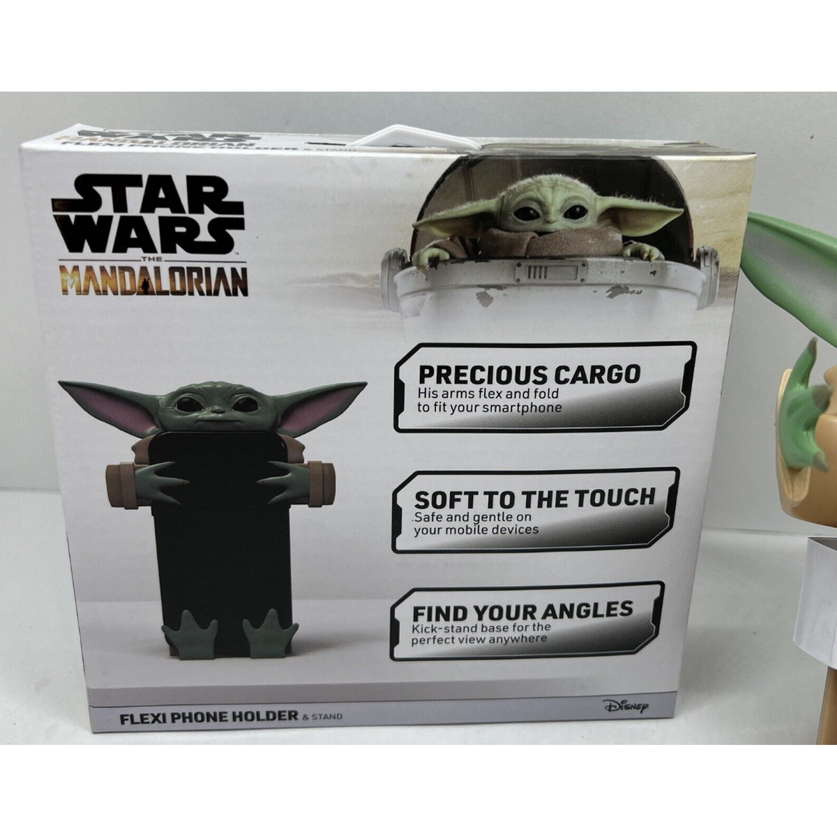 Front of the box: Precious Cargo, Soft to the Touch, Find Your Angles