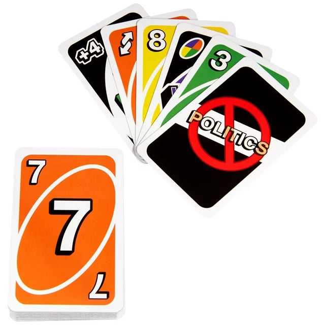 UNO Color & Number Matching Card Game for 2-10 Players Ages 7Y+