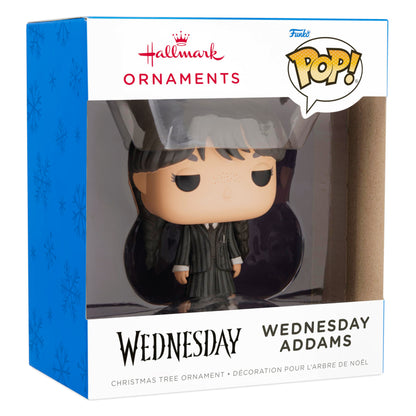 Hallmark The Addams Family Wednesday Addams Funko POP! Christmas Ornament
