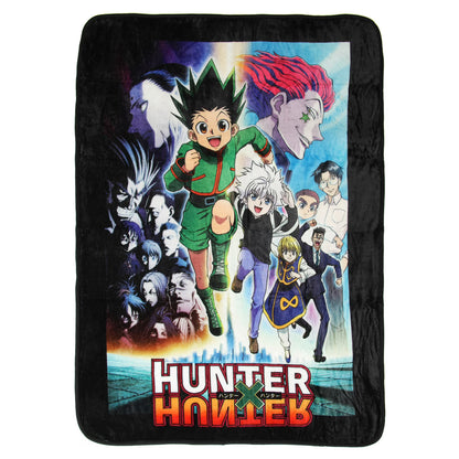 Hunter X Hunter Anime Poster Soft Plush Fleece Throw Blanket 45" x 60"