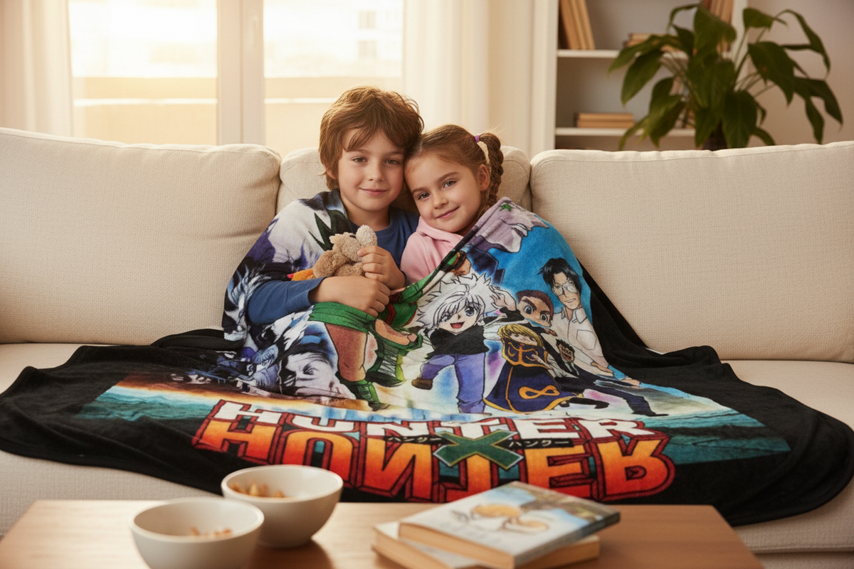 Hunter X Hunter Fleece Throw Blanket