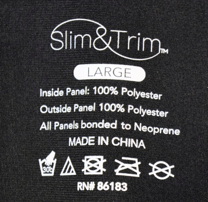 Women's Neoprene Slimming T-shirt Thermal FITNESS Slim&Trim