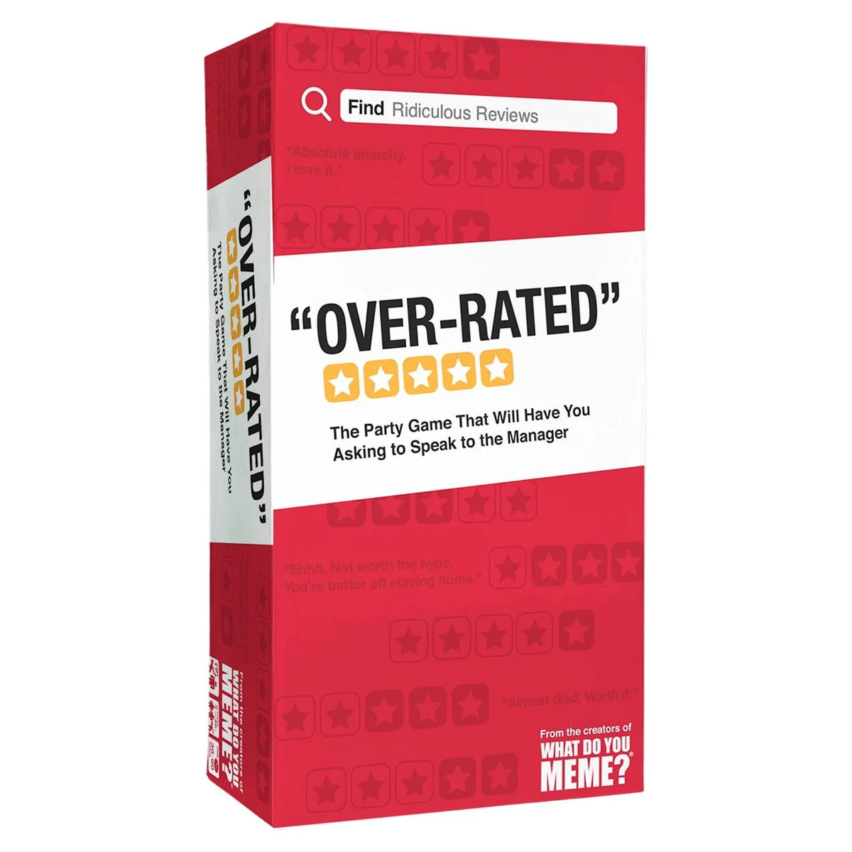 What Do You Meme? Over-Rated Party Game