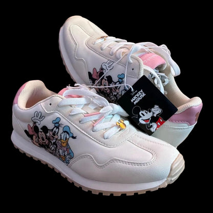 Disney Mickey Mouse Ladies Character Sneaker Size 8