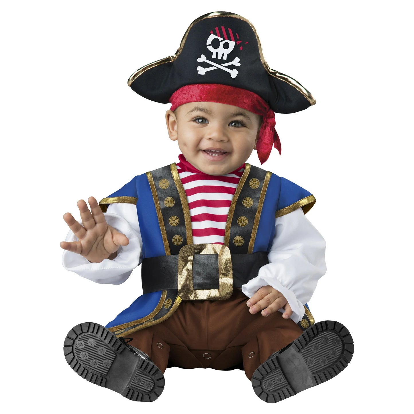 Pirate Halloween Costume for Infant, Size 0-6M, by Way to Celebrate