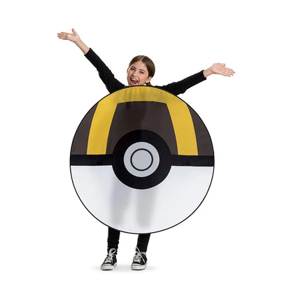 Pokemon Poke Ball Ultra Ball Pop-Out Costume, Child and Adult Ages 8+