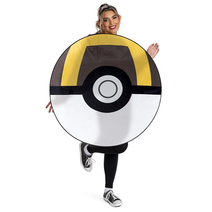 Pokemon Poke Ball Ultra Ball Pop-Out Costume, Child and Adult Ages 8+