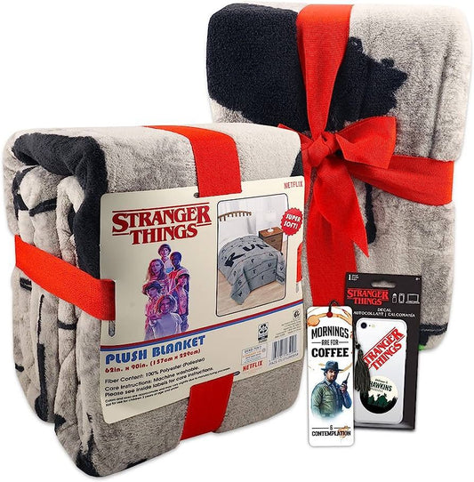 official Netflix licensed stranger things plush blanket! [BLANKET ONLY]