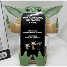 Load image into Gallery viewer, Disney Star Wars The Mandalorian Baby Yoda Flexi Phone Holder &amp; Stand
