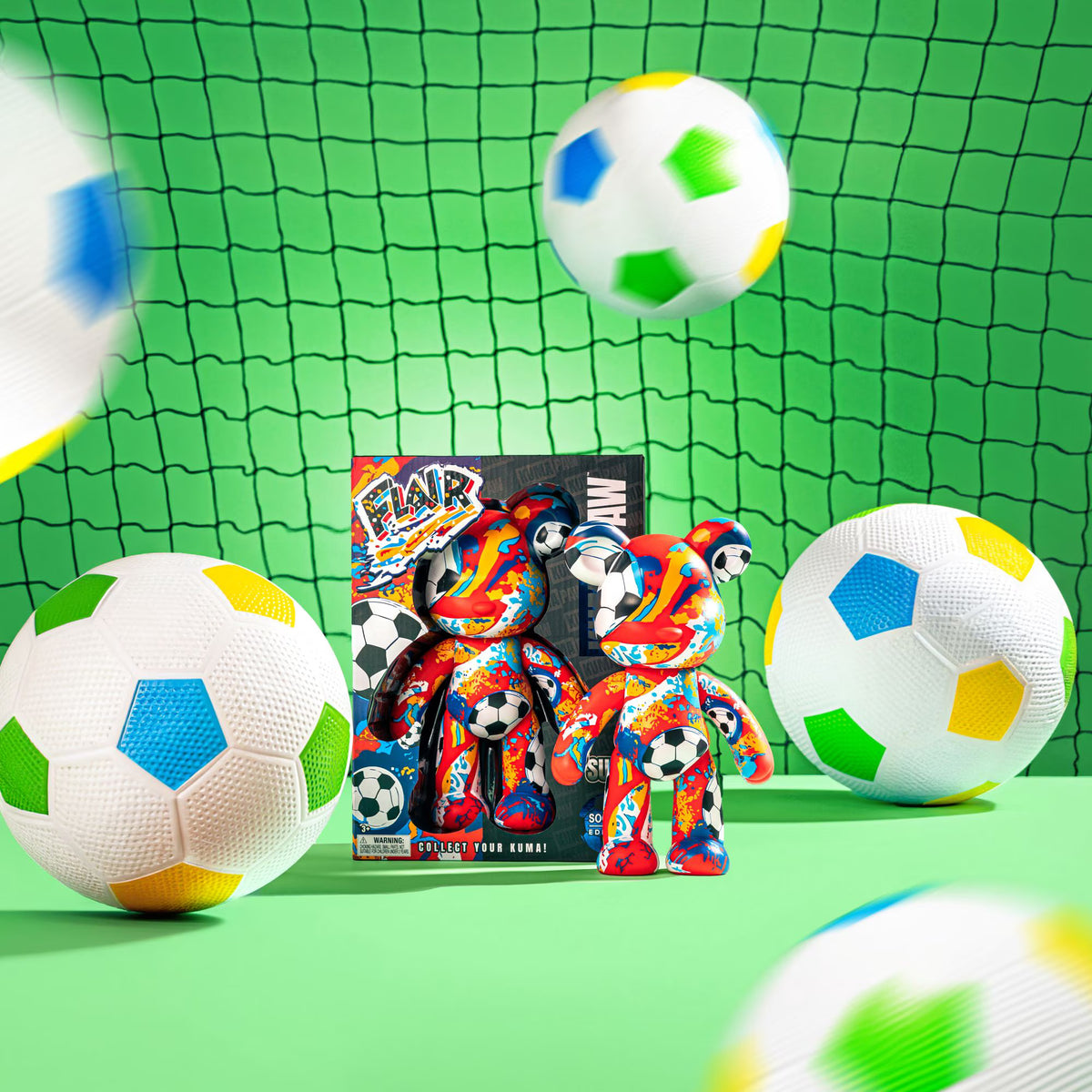 Kuma Paws 9.5" Art Bear - World Cup Edition, Flair