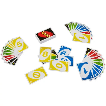UNO Color & Number Matching Card Game for 2-10 Players Ages 7Y+