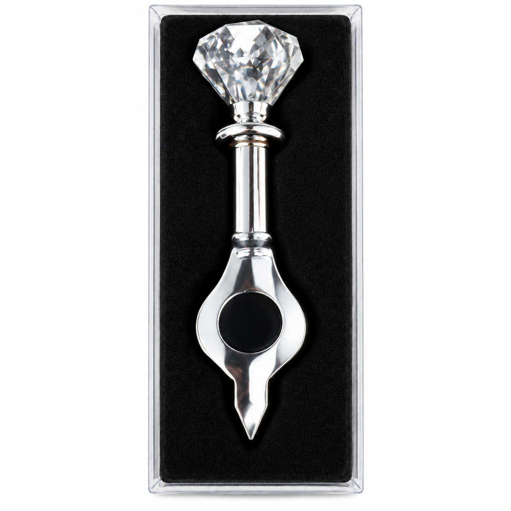 Faux diamond bottle opener
