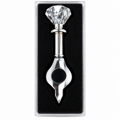 Faux diamond bottle opener