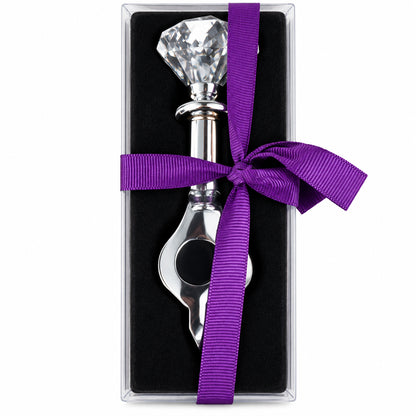 Faux diamond bottle opener