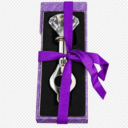 Faux diamond bottle opener