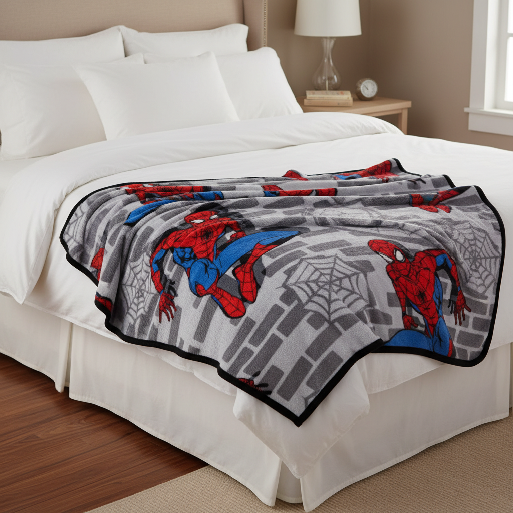 Marvel Spider-Man Travel Blanket