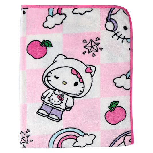 Licensed Travel Blanket, Hello Kitty