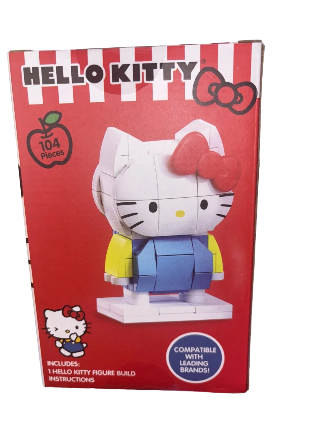 Hello Kitty 104pc Building Block Figure Set Factory