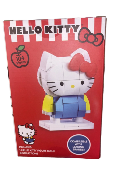 Hello Kitty 104pc Building Block Figure Set Factory