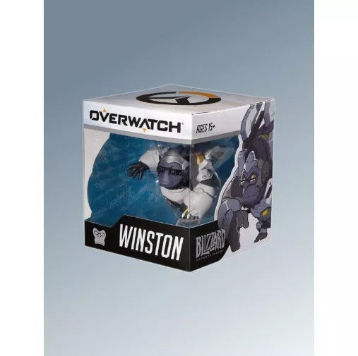 Overwatch Cute But Deadly Medium Winston Vinyl Figure, 10 cm