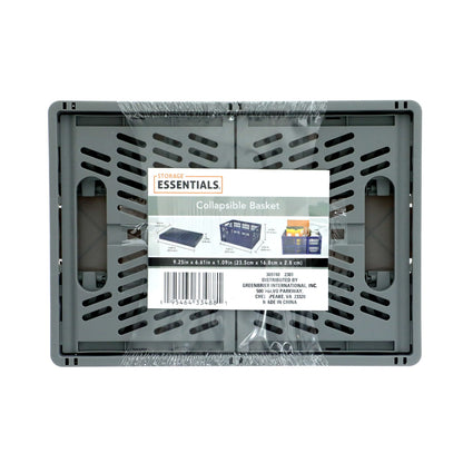 Mini Collapsible Storage Baskets, 9.25x6.61x4.72-in.