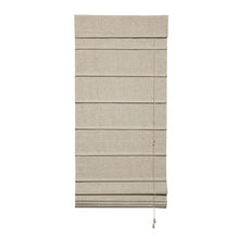 Load image into Gallery viewer, allen + roth  23-in Light Filtering Corded Fabric Roman Shade
