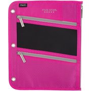 Five Star Zipper Pouch, 11" x 9", Assorted Colors (50229) - Realmdrop Shop