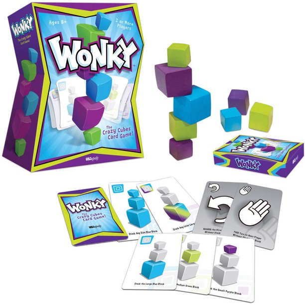 Wonky, The Crazy Cubes Card Game