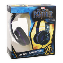 Load image into Gallery viewer, marvel® black panther™ wired headphones
