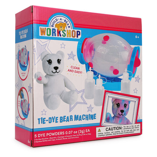 build-a-bear tie-dye bear machine