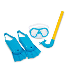 Load image into Gallery viewer, Dolfino Octopus Blue Unisex Dive Set for Children,
