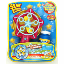 Load image into Gallery viewer, Rainbow Bubbles Star Bubble Blower
