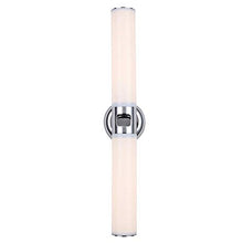 Load image into Gallery viewer, Trend RUNNLY Wall Lamp Sconce Light Bathroom Vanity Lighting, Chrome with Opal Acrylic Shade
