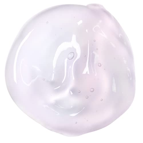 Swirl of clear, slightly pink watermelon and aloe gel mask texture