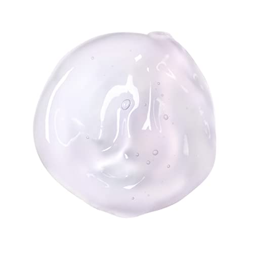 Close-up swirl of the clear watermelon and aloe cooling gel