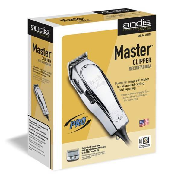ANDIS Master Clipper (Metal Finish) Model #AN-01557