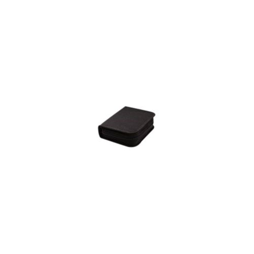 Small closed black zip travel case
